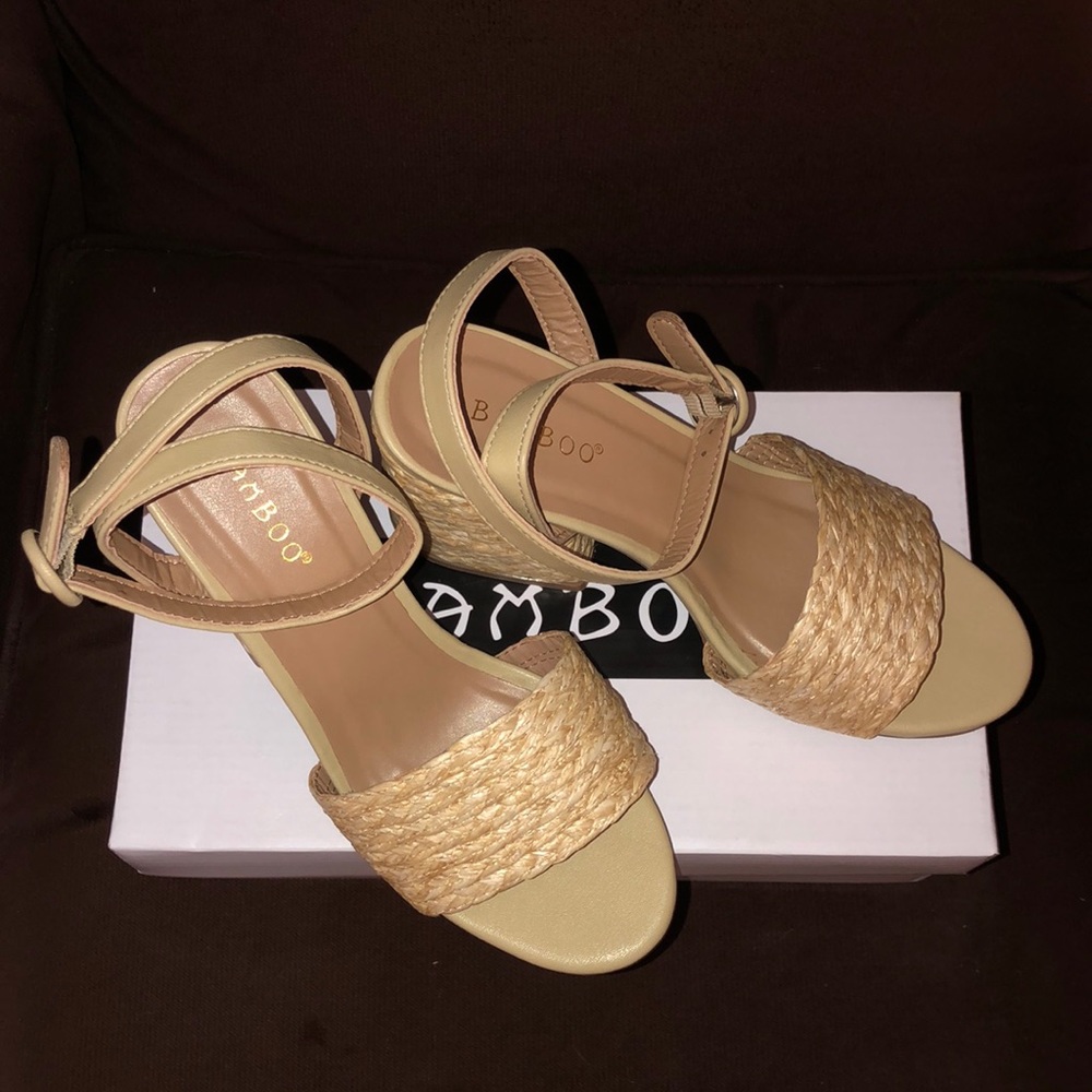Bamboo Maddy Natural Heels